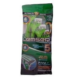 لمسر خودتراش مردانه 5 لبه تک عددی (سبز)